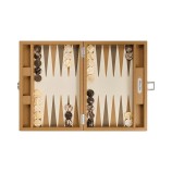 Medium Buffalo Leather Backgammon | Hector Saxe | L'Astuce