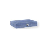 Backgammon en Cuir - Effet Alligator - Format Medium
