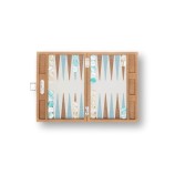 Alligator-Leder Backgammon Small