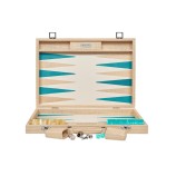 Backgammon Cuir Compétition Champagne | Hector Saxe|Astuce Genève