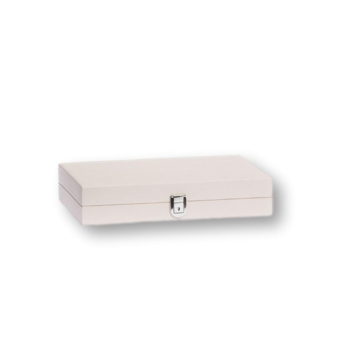 Backgammon en Cuir - Effet Galuchat - Format Medium