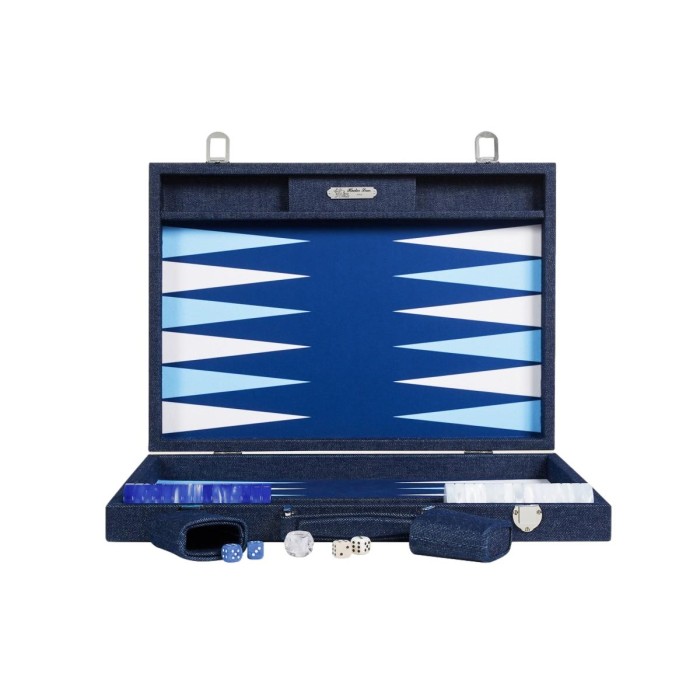 Backgammon in Tela - Stile Jeans - Formato Competizione