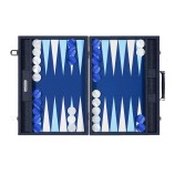 Canvas Backgammon - Denim Style - Competition Size