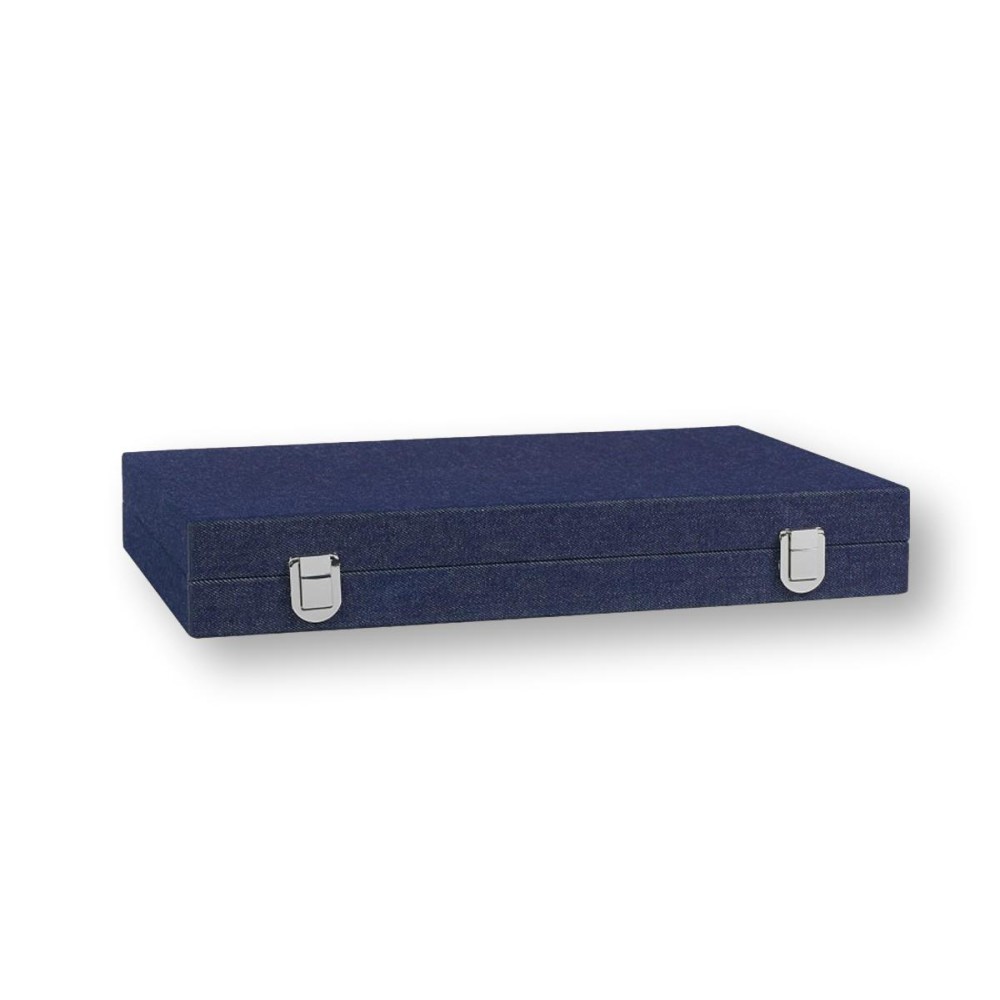 Backgammon in Tela - Stile Jeans - Formato Large