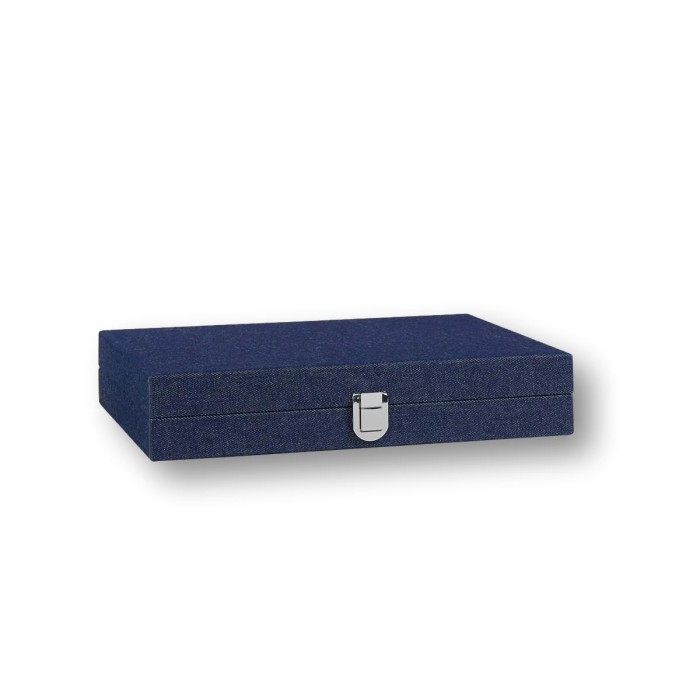Canvas Backgammon Jeans-Optik Medium
