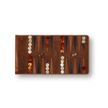 Backgammon de Voyage en Jeans Denim