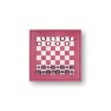Coffret d'échecs - Cuir - Effet Alligator - 35cm