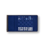 Mysterious Suede Leather Travel Chess Set