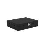 Coffret Poker - 240 jetons - Cuir - Effet Buffle