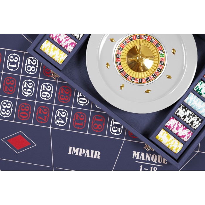 Coffret Roulette - Cuir - Effet Buffle