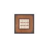 Tic Tac Toe en Cuir Cognac | Hector Saxe | L'Astuce Genève