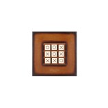 Tic Tac Toe en Cuir Cognac | Hector Saxe | L'Astuce Genève