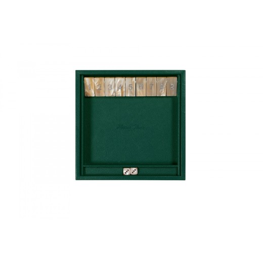 Shut the Box en Cuir Avocat | Hector Saxe | L'Astuce Genève