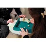 Gioco Shut the Box Pelle Effetto Bufalo