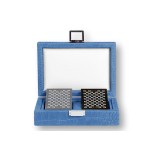 Alligator-Leder Optik Kartenbox