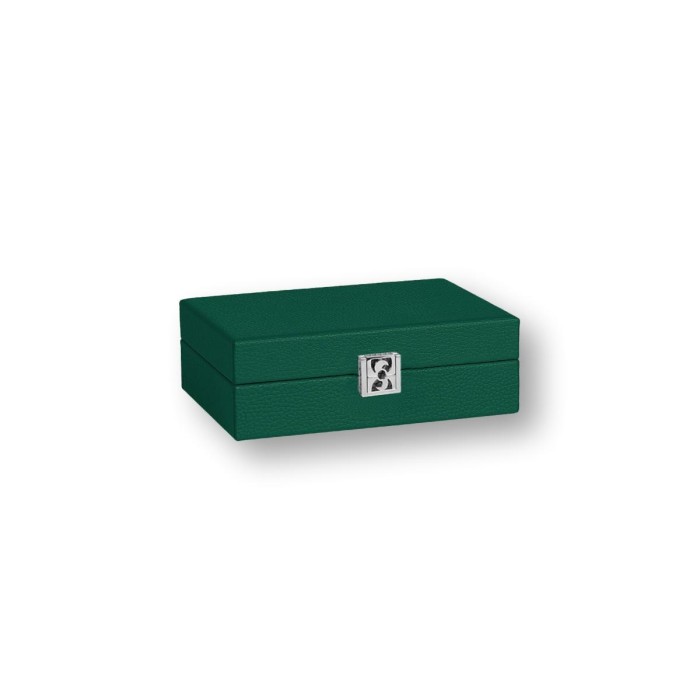 Coffret Cartes - Cuir - Effet Buffle