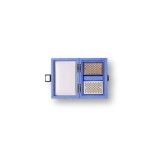 Coffret Cartes - Cuir - Effet Galuchat