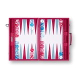 Backgammon en Cuir - Effet Alligator - Format Compétition