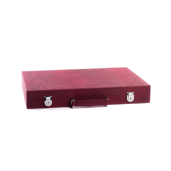 Leder-Backgammon - Alligator-Effekt - Turnierserie