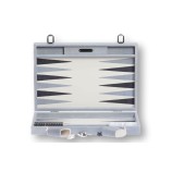 Backgammon en Cuir - Effet Alligator - Format Large