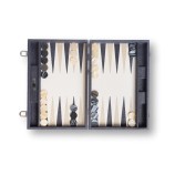 Backgammon en Cuir - Effet Alligator - Format Large