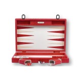 Backgammon en Cuir - Effet Alligator - Format Large