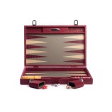 Backgammon en Cuir - Effet Alligator - Format Large