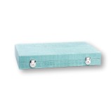 Backgammon en Cuir - Effet Alligator - Format Large