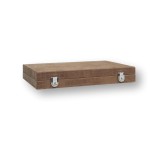 Backgammon en Cuir - Effet Alligator - Format Large
