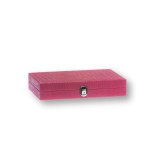 Alligator-Leder Backgammon Medium