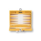 Backgammon en Cuir - Effet Alligator - Format Medium