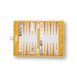 Backgammon en Cuir - Effet Alligator - Format Medium