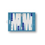 Backgammon en Cuir - Effet Alligator - Format Small