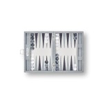 Backgammon en Cuir - Effet Alligator - Format Small