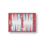 Backgammon en Cuir - Effet Alligator - Format Small