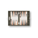 Backgammon en Cuir - Effet Alligator - Format Small