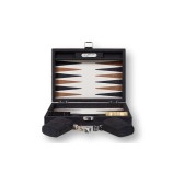 Backgammon en Cuir - Effet Alligator - Format Small