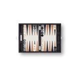 Backgammon en Cuir - Effet Alligator - Format Small