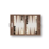 Backgammon en Cuir - Effet Alligator - Format Small