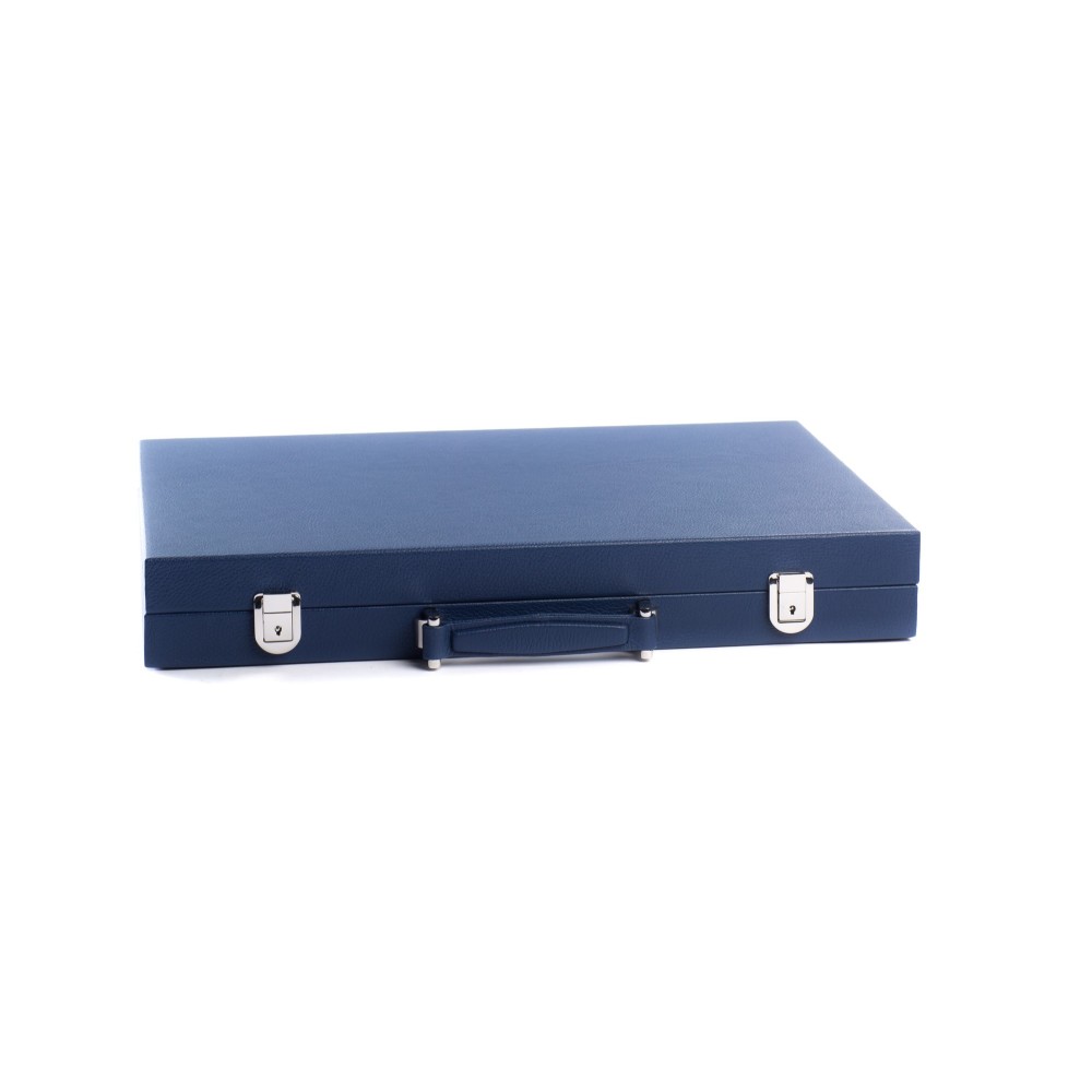 Backgammon en Cuir - Effet Buffle - Format Compétition