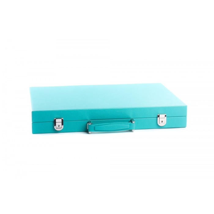 Backgammon en Cuir - Effet Buffle - Format Compétition