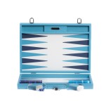 Backgammon en Cuir - Effet Buffle - Format Compétition