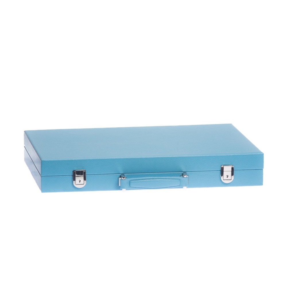 Backgammon en Cuir - Effet Buffle - Format Compétition