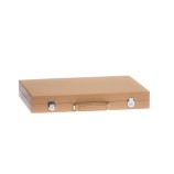 Backgammon en Cuir - Effet Buffle - Format Compétition