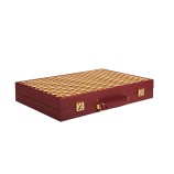 Backgammon en Cuir - Effet Buffle - Format Compétition