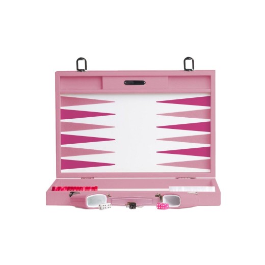 Backgammon en Cuir - Effet Buffle - Format Compétition