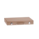 Backgammon en Cuir - Effet Buffle - Format Compétition