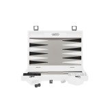 Backgammon en Cuir - Effet Buffle - Format Large