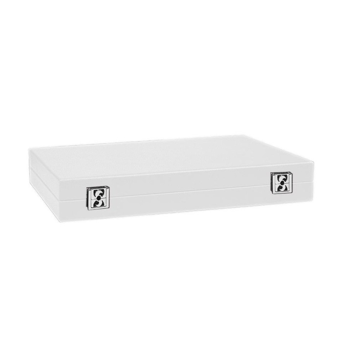 Backgammon en Cuir - Effet Buffle - Format Large