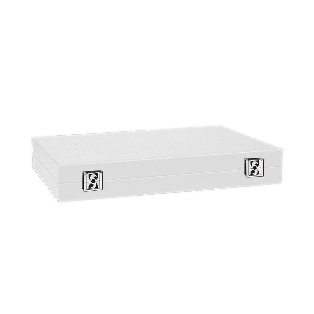 Backgammon en Cuir - Effet Buffle - Format Large